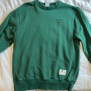 Small Green Nike Sweatshirt